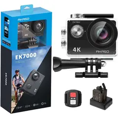 AKASO - Cámara de acción EK7000 Pro 4K con pantalla táctil EIS Unisex
