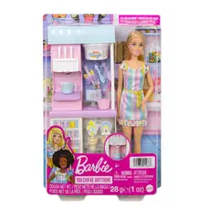 BARBIE - Set Heladería Con Muñeca Mattel