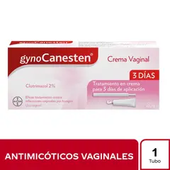 BAYER - Gynocanesten Crema 3 Días Clotrimazol 2% Tubo X 20g