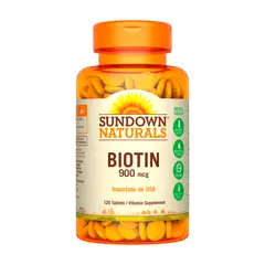 SUNDOWN - Biotin Naturals 900mcg X 120 Tabletas