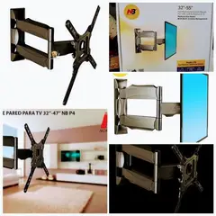 NORTH BAYOU - Soporte de pared tv 32-55 pulgadas nb p4
