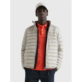 TOMMY HILFIGER - Chaqueta Acolchada Plegable Hombre Gris