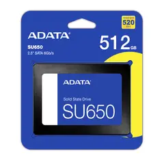 ADATA - Disco estado solido ssd sata 512 gb su650 2.5