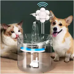 GENERICO - Bebedero Con Fuente Agua Automático Para Perros Y Gatos