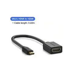 UGREEN - Adaptador cable micro hdmi mini hdmi a hdmi 4k