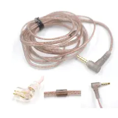 KZ - Cable Audífonos pin tipo C SIN MICROFONO para ZSN PRO-EDX PRO-DQ6
