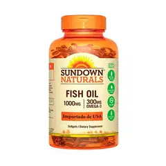 SUNDOWN - Fish Oil Naturals 1000mg X 72 Capsulas