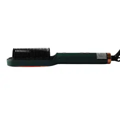 GENERICO - Cepillo Alisador 2 En 1 Ionico Plancha Y Cuida Tu Cabello