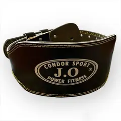 GENERICO - Cinturon para pesas gimnasio gym en cuero mujer/hombre