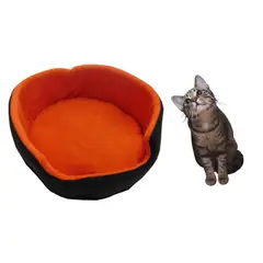 HALLY PET - Cama doble faz para gatos pequeña Naranja.