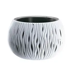 TUMATERA - Matera Sandy Bowl 29 cm Blanco