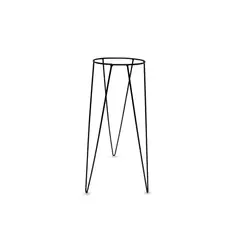 TUMATERA - Base De Metal Verona 20 x 50 cm Negro