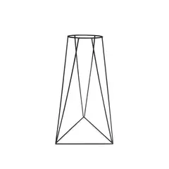 TUMATERA - Base De Metal Genova 20 x 60 cm Negro