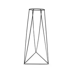 TUMATERA - Base De Metal Genova 20 x 70 cm Negro