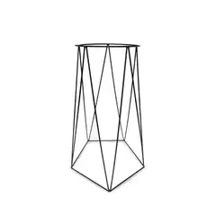 TUMATERA - Base De Metal Imperia 27 x 60 cm Negro