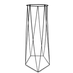 TUMATERA - Base De Metal Imperia 27 x 90 cm Negro