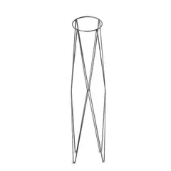 TUMATERA - Base De Metal Treviso High 22 x 94 cm Plata