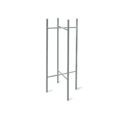 TUMATERA - Base De Metal Sibari 26 x 65 cm Plata