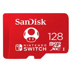 SANDISK - Tarjeta microSDXC UHS-I para Nintendo Switch 128GB.