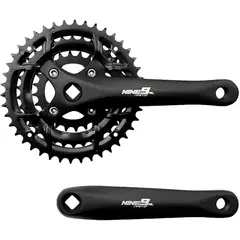 GW - Triplato Bicicleta Nine 9v Plato Mtb 423424 Aluminio