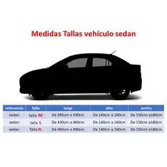 LAVEF - Pijama Carro Sedan Talla M Impermeable Contra Rallos Uv M