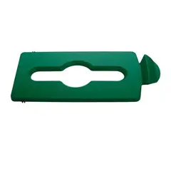 RUBBERMAID COMMERCIAL - Tapa Para Estacion De Reciclaje Contenedor 87 Litros Rubbermaid