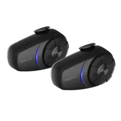 SENA BLUETOOTH - Intercomunicador para Moto Sena 10S Audio HD Dual Pack