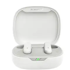 JBL - Audifonos Inalambricos Wave Flex 32h Resistente Agua - BLANCO