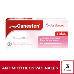 BAYER - Gynocanesten 200mg X 3 Ovulos Blandos
