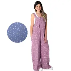 FREYDA - Enterizo Moda Mujer Mono Moderno Comodidad Versátil Color Azul