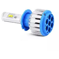 TURBO MAX - Bombillo turbo led h7 10000lumens con regulador y ventilador