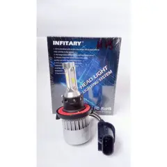 UNIVERSAL - Dos bombillos led h13 chip csp 16000lumens carro