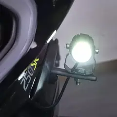 GENERICO - Exploradoras x 2 led blanca amarilla fija lupas LASER