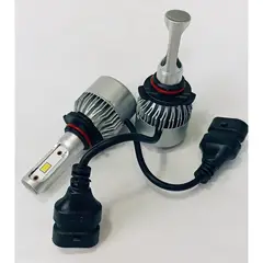 UNIVERSAL - Dos bombillos led 9005 luz blanca 8000 lumens chip LED CSP