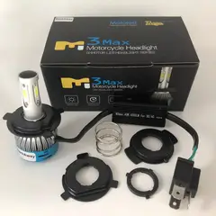 NAOW - 2 bombillos led h4 nao max 360° 80000lumens carro o moto