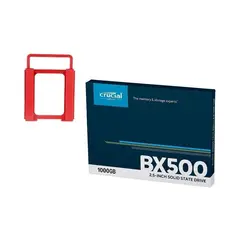 CRUCIAL - Disco solido ssd bx500 1tb negro y adaptador