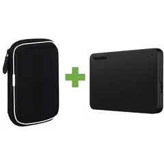 TOSHIBA - Disco Externo 4TB usb 3.0 + estuche