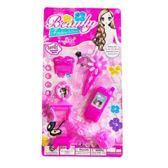 DAYOSHOP - Kit Juguete Belleza Telefono Muñecas Niñas Interactivo