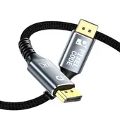 GENERICO - Cable Displayport 3 mts 8k 60hz 4k 144hz 2k 165hz 1080 360hz