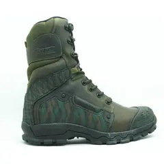 HERREROS - Bota Hombre Militar -Herreros- Techniker Verde