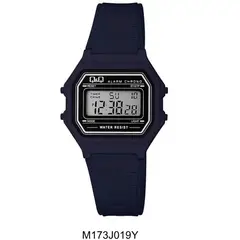 Q AND Q - Reloj de Dama QQ Digital Original en resina y Caja Plastica