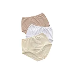 LEONISA - Paquete x 3 Panties Clásicos con Excelente Cubrimiento