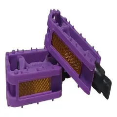 GENERICO - Pedales Pequeños De Plataforma Para Bicicleta Morado