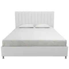 EKONOMODO COLOMBIA - Espaldar de cama Queen Natura Blanco 160x150 cm