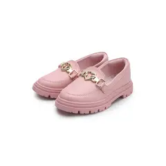 MOLEKINHA - Mocasín Palo Rosa-Dorado