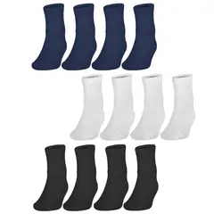 MR HAPPY - Medias Escolares Tobilleras Infantiles Unisex Pack x 6_.