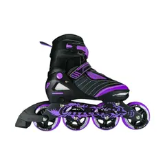 CHICAGO - Patines En Linea Semiprofesionales Best M 35 Ajustables a 38 Morado