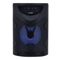 VTA - Parlante cilindrico de 6w recargable bluetooth con puerto usb y micro sd