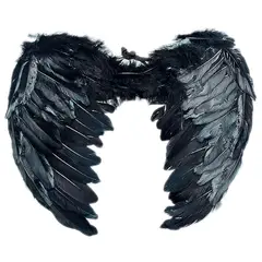 GENERICO - Disfraz Alas Ángel Plumas Mp294 80x60cm Halloween