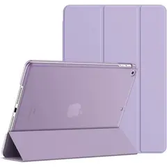 GENERICO - Smart Case Flip Cover para Ipad 8 Octava Generación 10.2' Lila